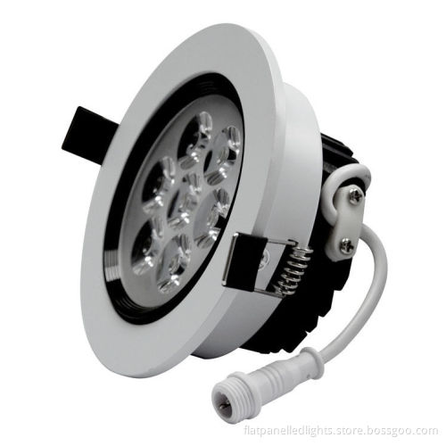 630lm 7w Bridgelux Chip Recessed Led Downlight Warmwhite For Hotel
